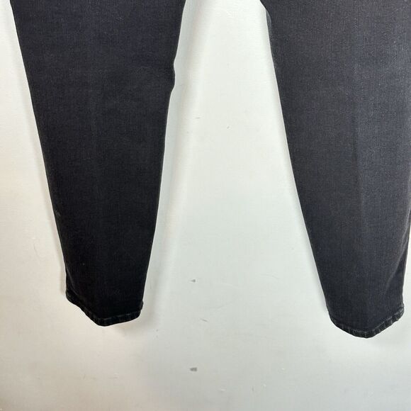 Vintage America Blues Boho Skinny‎ Women's Jeans Black Plus 16W 33 GUC - Picture 7 of 13